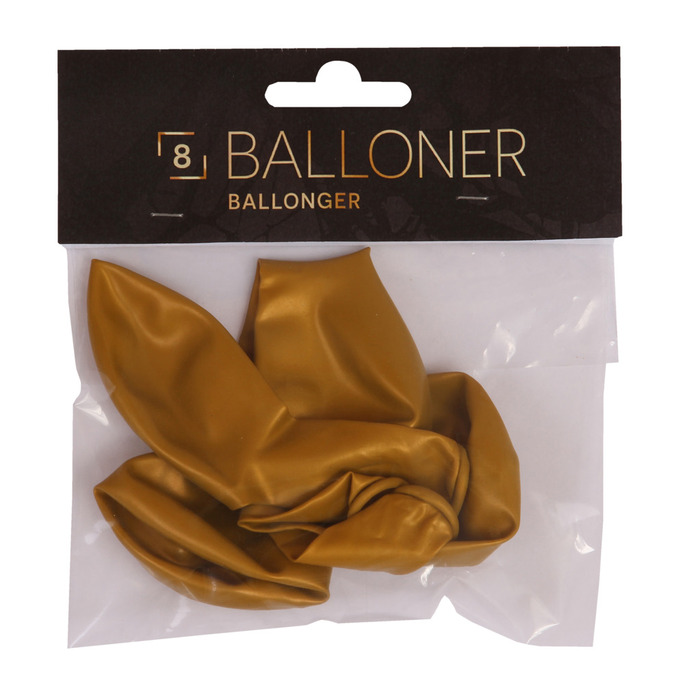 Ballong Guld 8-pack